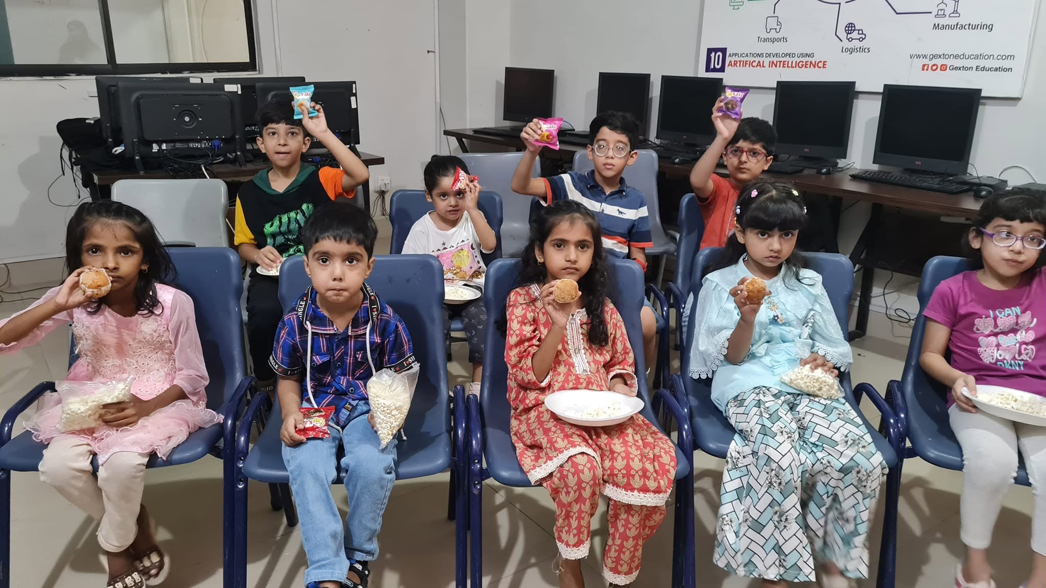 Gexton Junior Camp, Popcorn and Movie Delight
