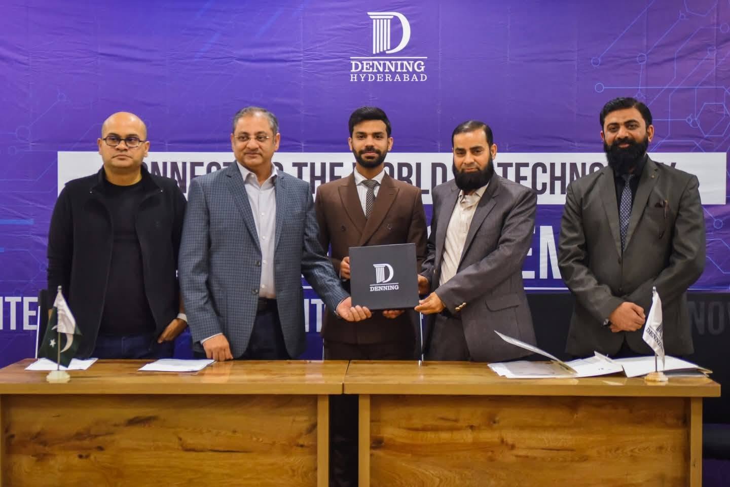 MoU Signing Denning Hyderabad & HISHA
