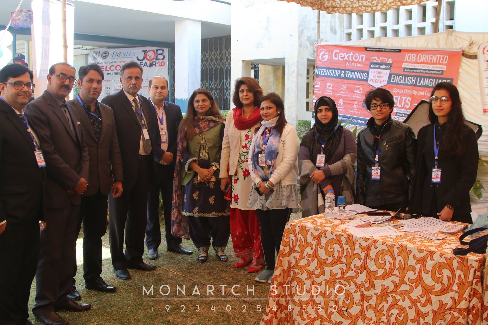 HiSHA Job Fair 2020 at university of Sindh Album 1